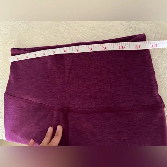 Beyond Yoga Spacedye High Waisted Legging Color Aubergine-Beet Medium - Picture 12 of 13